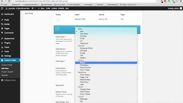 Advanced Custom Fields Tutorial #1 : Nested Repeater Fields & Restaurant Menus