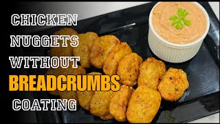 Chicken Nuggets Without Breadcrumbs Coating Recipe By Cooking With Sisters