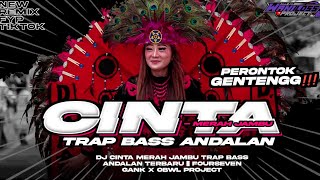 TRAP BASS ANDALAN DJ CINTA MERAH JAMBU ||  FOURSEVEN  GANK OBWL PROJECT