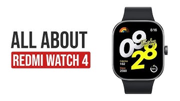 Tutorial / Review and Unboxing - How to Use XIAOMI Redmi Watch 4 Smartwatch