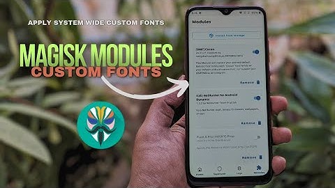 How to Install Custom Fonts on Android with Magisk (AxiosPro and Cocon Fonts)