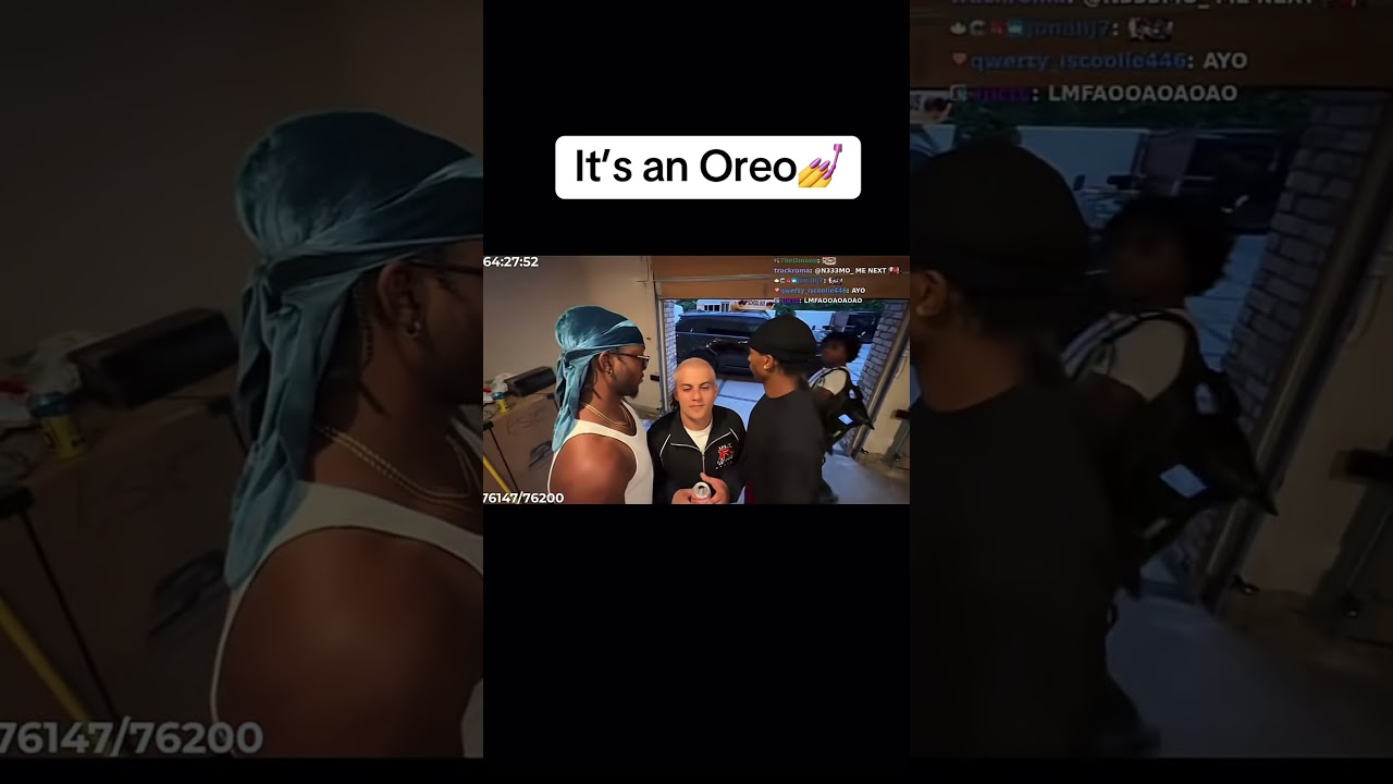 OREOREニコニコ Ron's an Oreo #funny #stableronaldo #funny - YouTube