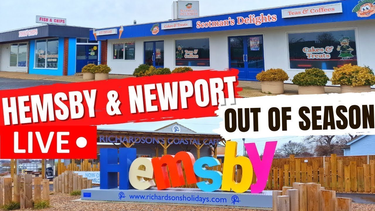 🔴 Hemsby & Newport LIVE - Christmas By The Sea