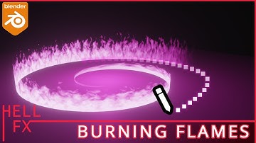 Procedural Spiral (or Any Shape !) Flames in Blender Geometry Nodes | Magical Blast Part 03