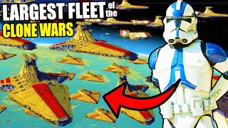 I built the Largest CLONE ARMY FLEET Ever in this CLONE WARS Army Building Simulator!