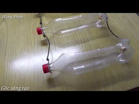 Video Làm giỏ treo nhiều tầng trồng hoa từ vỏ chai nhựa. - youtube