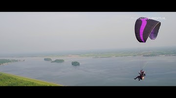 Paramotor Air to Air video Netherlands (First test)