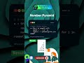 Pattern Series  Python #pythonanddjangofullstackwebdeveloper #pythonchallenge #coding