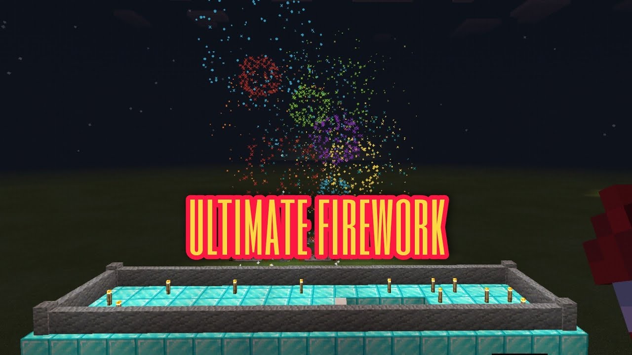 Ultimate firework at Minecraft | full enjoy | 25 subscriber special