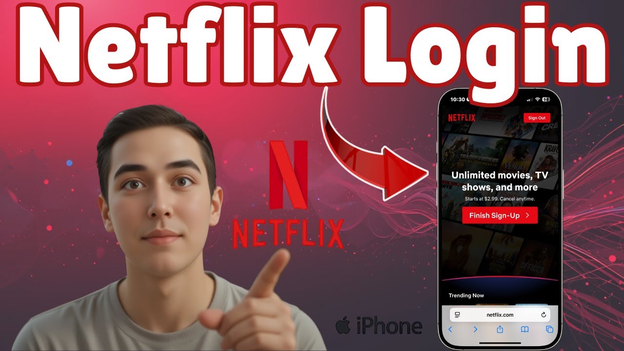 How To Log Into Netflix Account In iPhone - Simple Steps