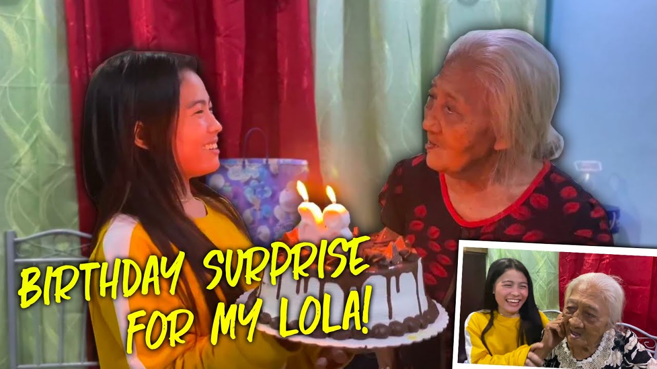 BIRTHDAY SURPRISE FOR MY LOLA | Lyca Gairanod | New Intro