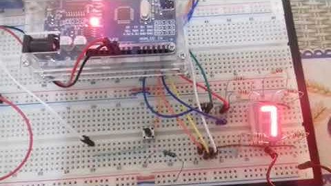 Dado eletrônico com arduino