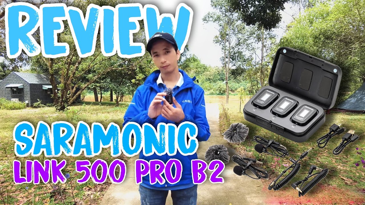 Review micro không dây Saramonic, điểm dừng chân thác... - youtube