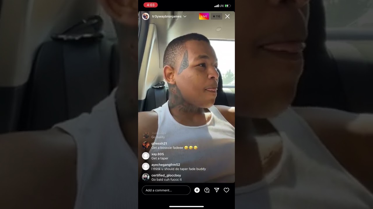 Hoover Rapper Tr3way6k In The Hood 