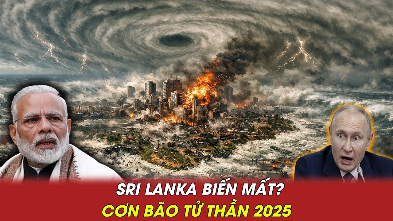 Thảm Họa Thế Kỷ: Cơn Bão Mạnh Nhất Lịch Sử Đã Nghiền Nát Sri Lanka Như Thế Nào?