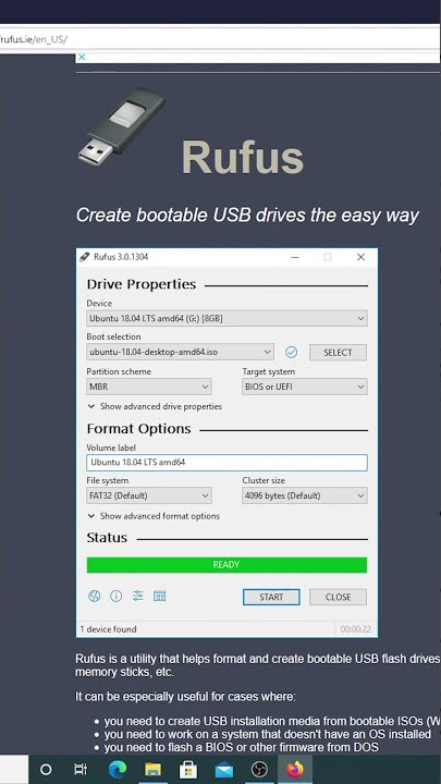 Rufus - Create bootable USB drives the easy way