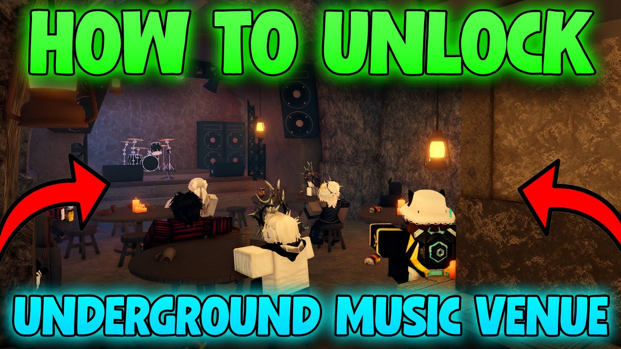How to UNLOCK the Underground Music Venue in Fisch – How to Get to ...