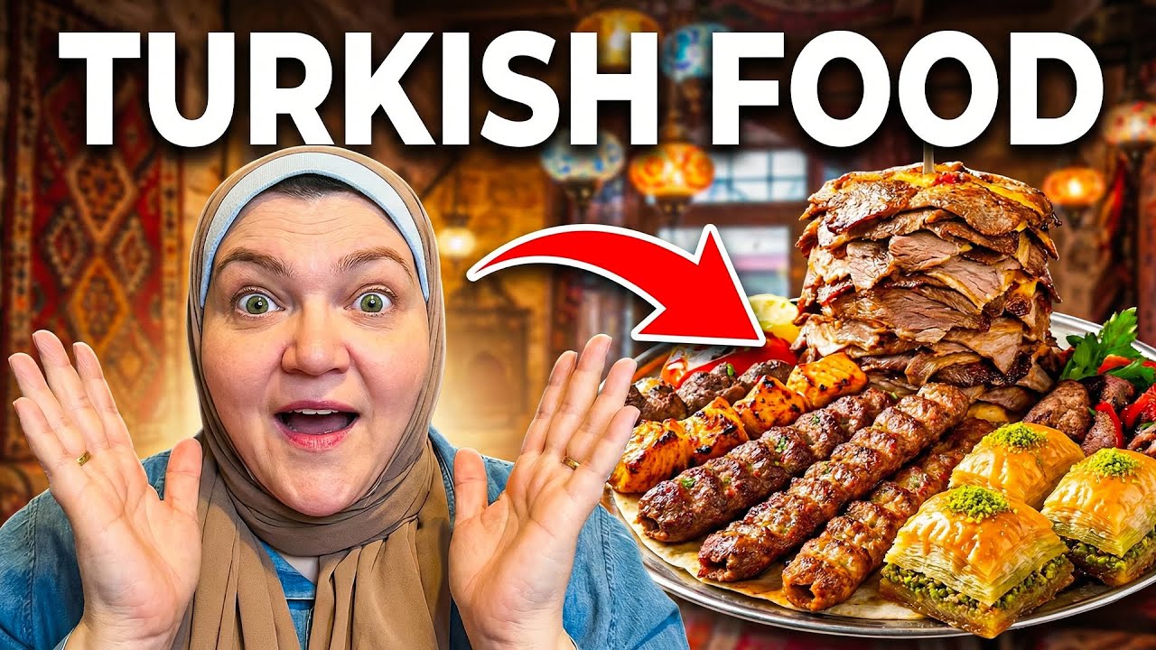 I Tried Turkish Food for the First Time… This Changed Everything 🇹🇷😱