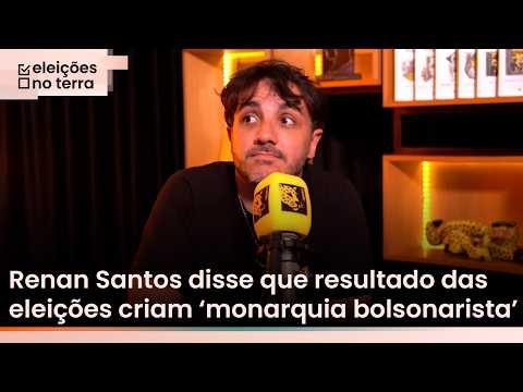 Renan Santos diz que PL fez ‘devastação’ e que ‘mais corrupto da família Bolsonaro’ governará Brasil