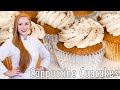 AMAZING!! Cappuccino Cupcakes Recipe with Coffee Kahlua Buttercream