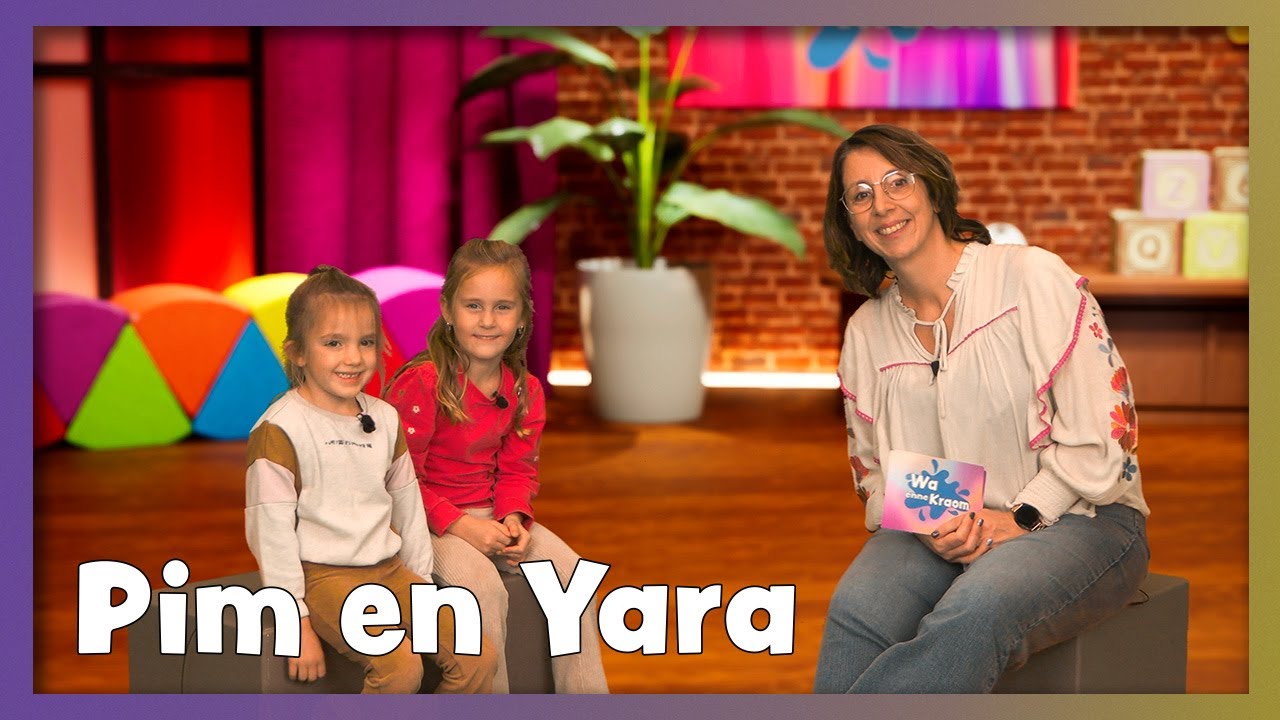 Pim (5) en Yara (5) maken grapjes, sporten en vertellen over hun huisdieren! | Wa Enne Kraom #8