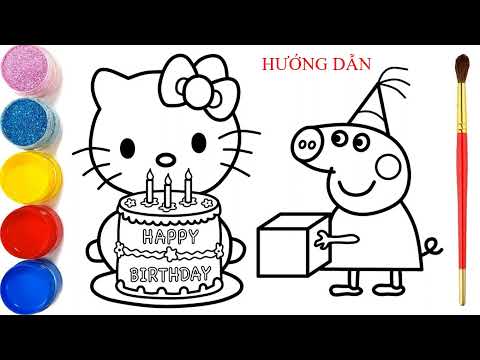 Tuần 15, Khối 2: Chủ đề: Gia đình nhỏ Tuần 15: Vẽ chiếc bánh sinh nhật (tiết 2)