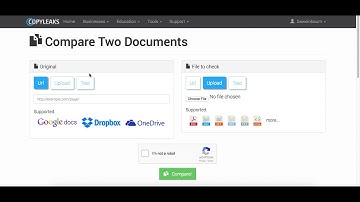 Document Comparison Tool Demo