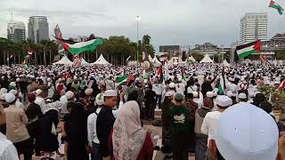 Lagu Kebangsaan Indonesia Raya monas 212