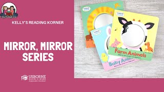 Usborne Books & More Spring 2021 New Titles - Mirror, Mirror Series | Baby Books [Tummy Time]