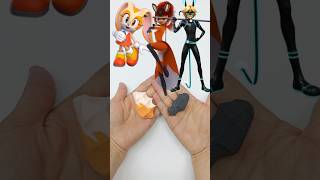 Color Mix: Rena Rouge 🦊 + Cat Noir 🐾 | Guess the Result! #colormix #challenge