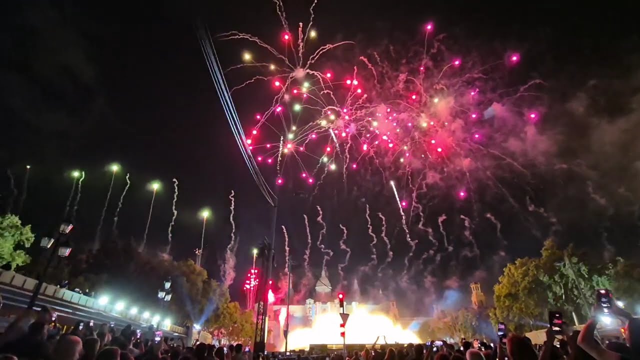 바르셀로나 일상 : Piromusical de la Mercè 메르쎄 축제 불꽃&분수 쇼 풀영상