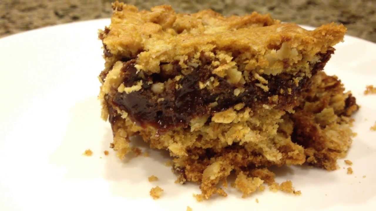 Oatmeal Fudge Bars - Pinterest WIN!