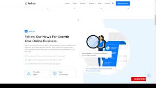 Redron - Startup and Agency Bootstrap 5 Jekyll Theme design creative Maisaki