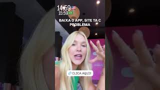 GNTT BAIXO O APP ,SITE WEPINK TA COM PROBLEMA 😅🙌✅ #virginiafonseca #feedshorts #youtubeshorts