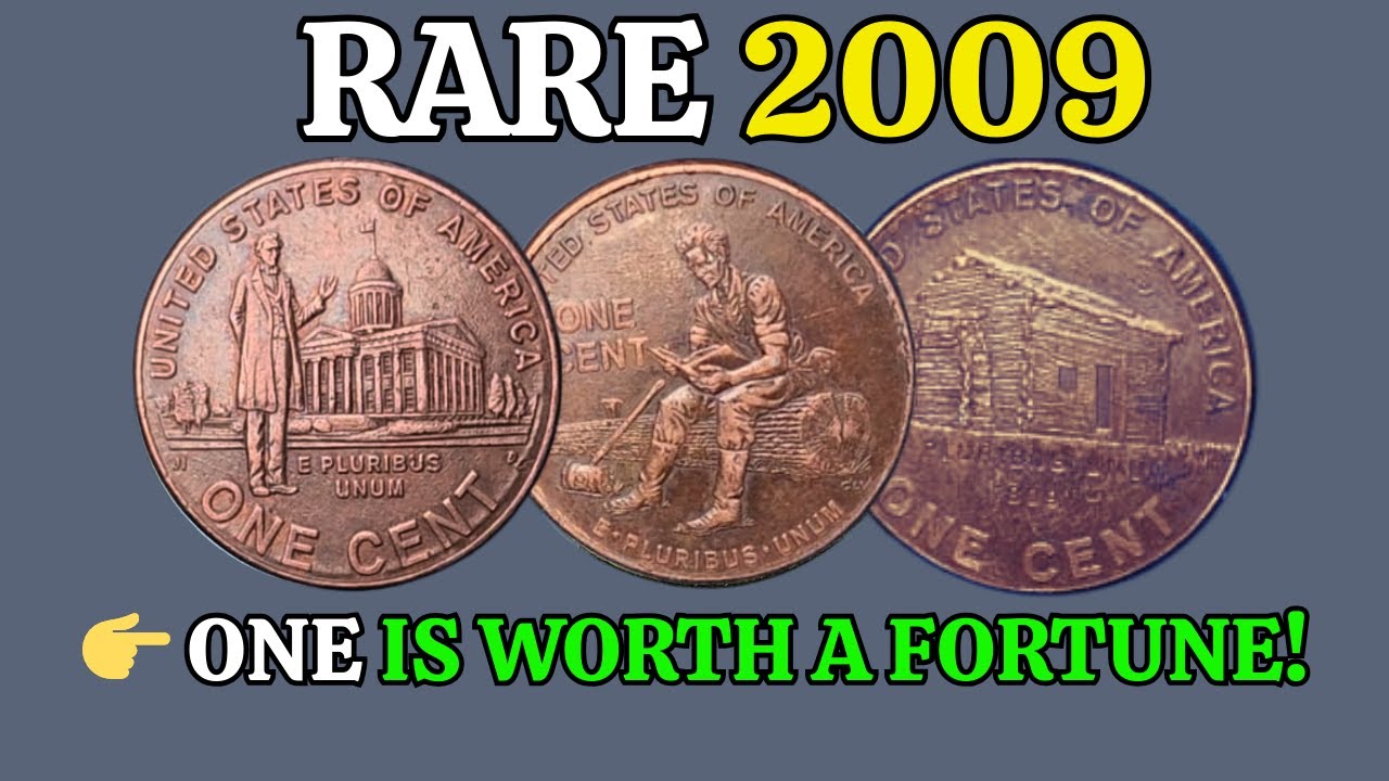 НЕ ТРАТЬТЕ эти редкие пенни 2009 года 💰 Один из них стоит целое состояние!