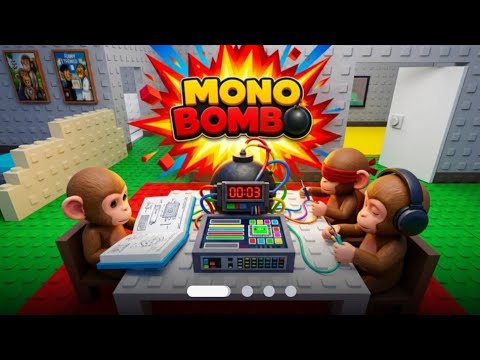 aku Dan teman ku bekerja sama menjinakan bomb di game viral ini | Monobombo 