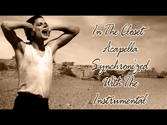 In The Closet (Studio Acapella)