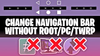 How To Change Navigation Bar Style On Any Android Device!! - Without ROOT/PC/TWRP || Easiest Method! screenshot 4