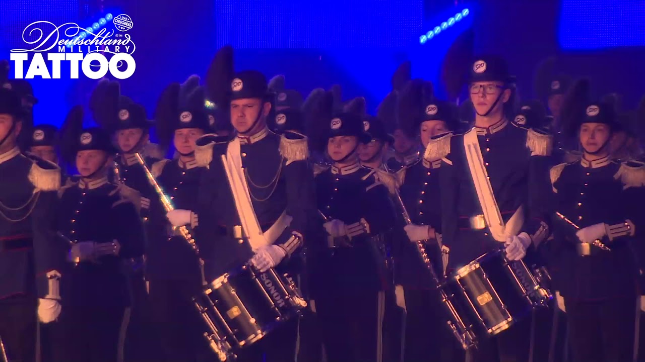 Deutschland Tattoo Frankfurt 2017 Marsch  und Drillkontingent Oberlichtenau