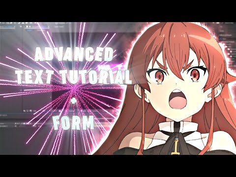 Advanced (Edgy) Text Tutorial | After Effects AMV Tutorial