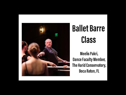 Ballet Barre Class with Meelis Pakri, The Harid Conservatory - YAGP Education