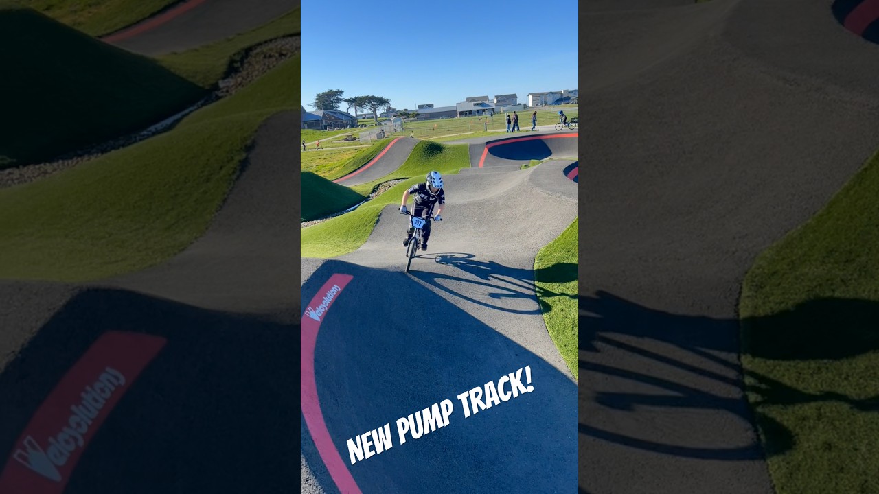 We checked out the new Pump Track in Cresent City, Ca. We had a blast! #pumptrack #bmx #bikelife #67