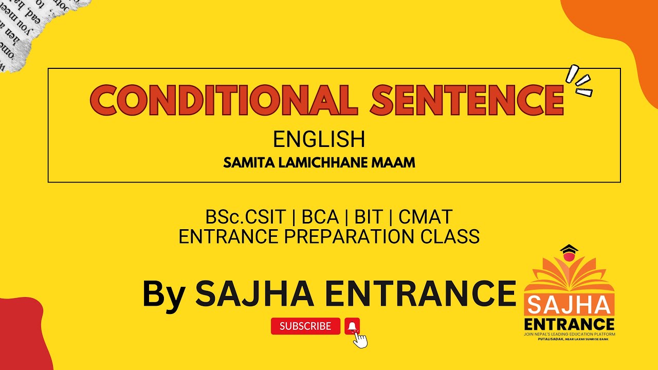 Master Conditional Sentences | English Grammar for Entrance Exams ...