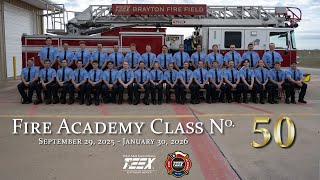 Fire Academy Class No. 50 Graduation