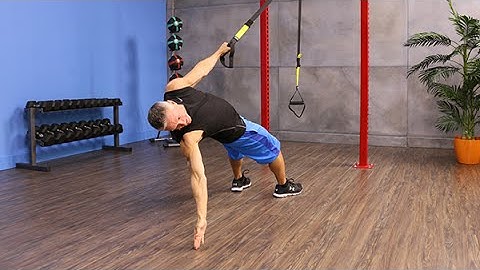 Single Arm Back Row with Rotation with TRX