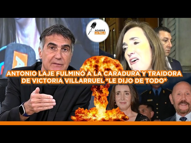 ¡¡¡SE PUDRIÓ TODO!!! LAJE CRUZÓ A LA TRAIDORA VILLARRUEL Y LA FULMINÓ POR SU CAMPAÑA ANTI-MILEI