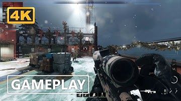 CoD Modern Warfare 2 Only Quickscope Shipment Gameplay 4K [2v2 Private Match]