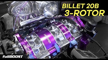 Building the best Mazda 20B street response rotary engine | fullBOOST