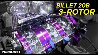 Building The Best Mazda 20B Street Response Rotary Engine Fullboost