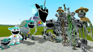 EVOLUTION OF NEW GREY CRAFTYCORN POPPY PLAYTIME CHAPTER 3 VS ALL ZOONOMALY MONSTERS In Garry's Mod